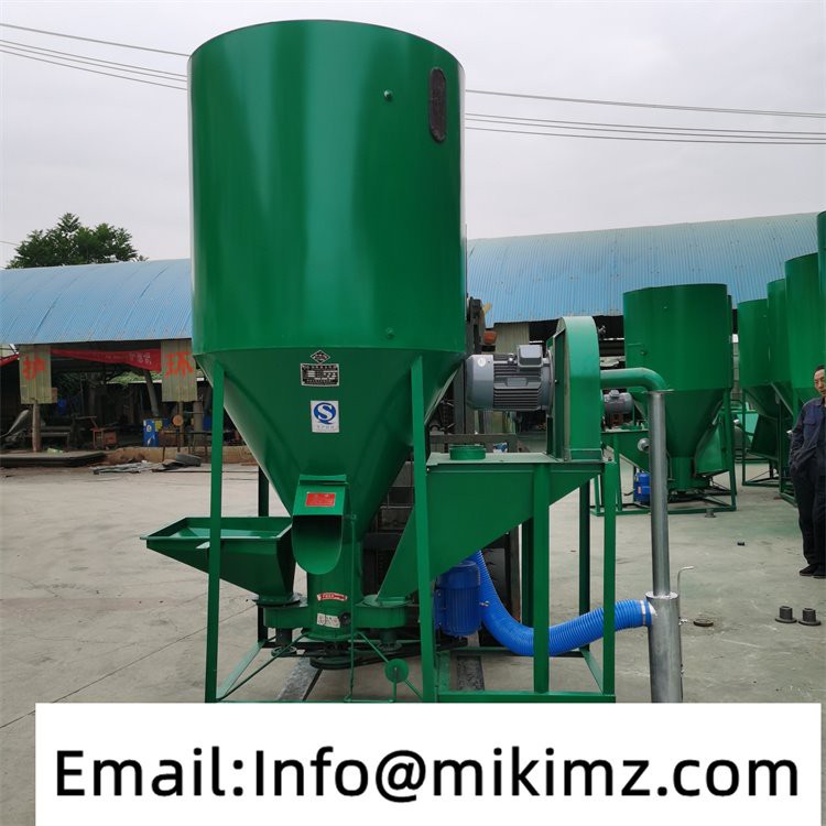 Portable Corn Grinder and Mixer for Animal Feed