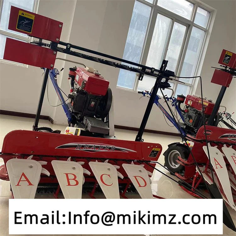 Mini Rice Swather for Sale Mini Combine corn Harvester