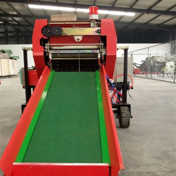 Peiriant pacio bagiau gwasgu gwair