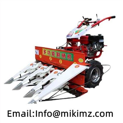 Mini Reis Corn ffa soia Sesame Reed Harvester