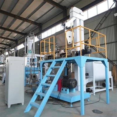 Floating Fish Feed Pellet Making Extruder Machine
